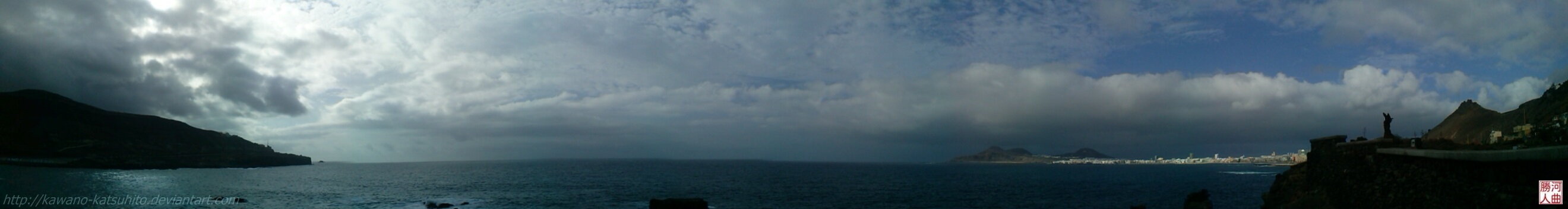 Panorama of North Gran Canaria