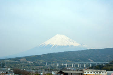 Mount Fuji from Shinkansen