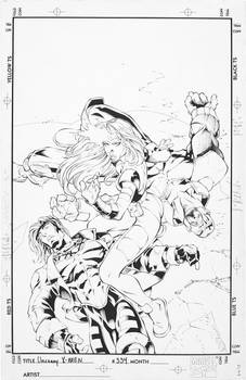 Uncanny XMen 334 cover