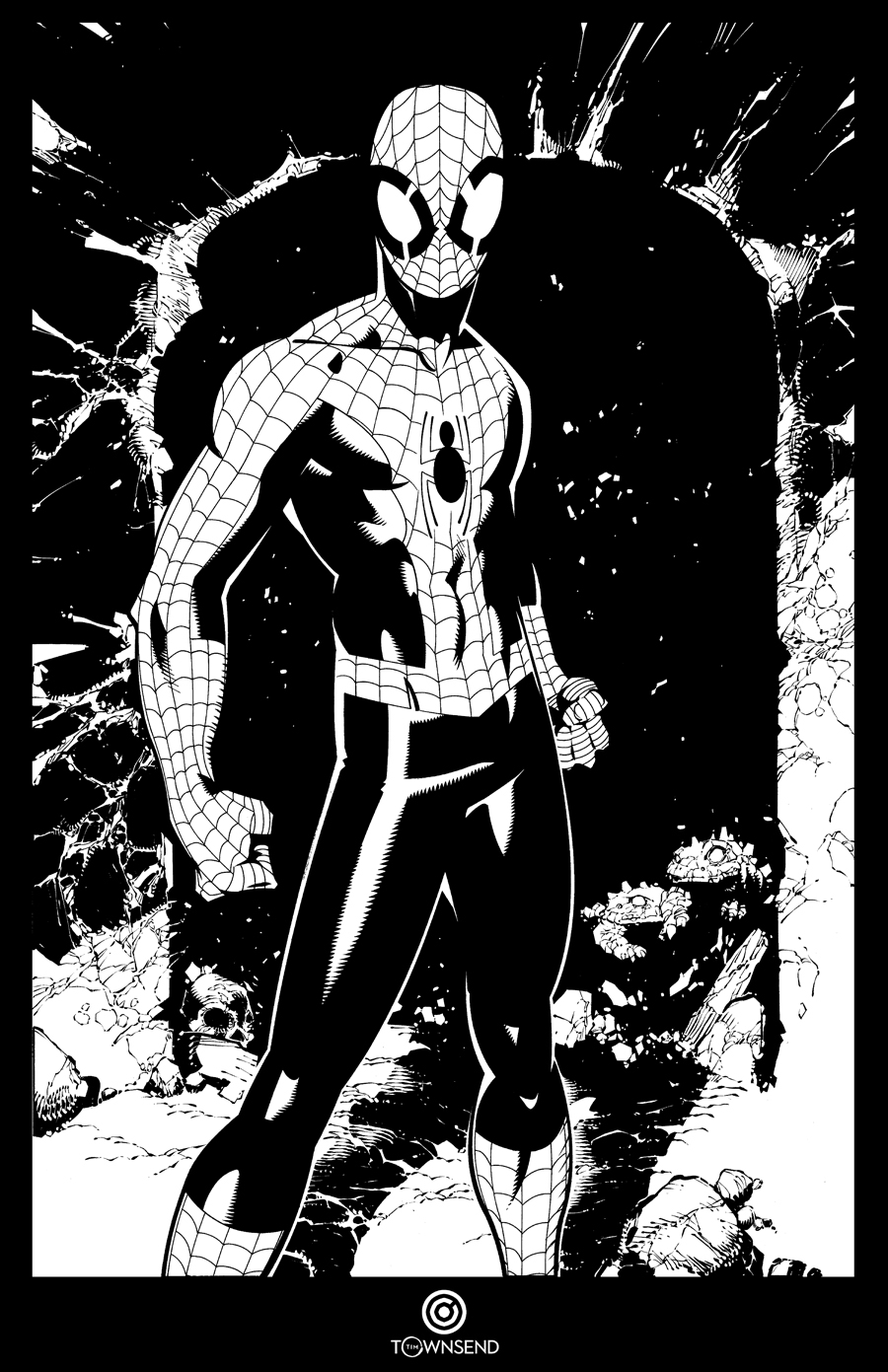 X-Men 7 Spidey splash