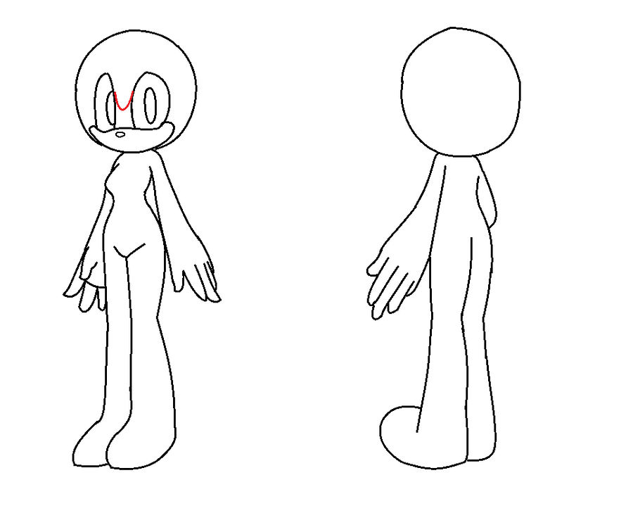 Female Reference Base by ElectroRemix on DeviantArt