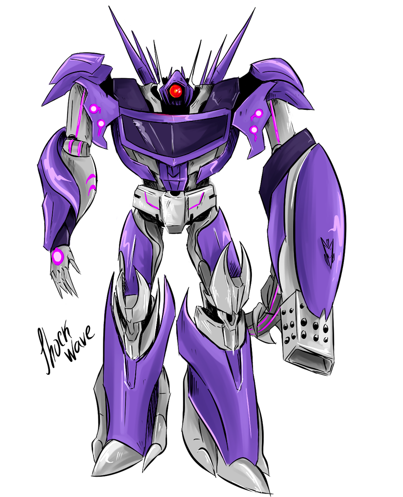 Shockwave Front Shockwave TFP by ShockeyTF on DeviantArt