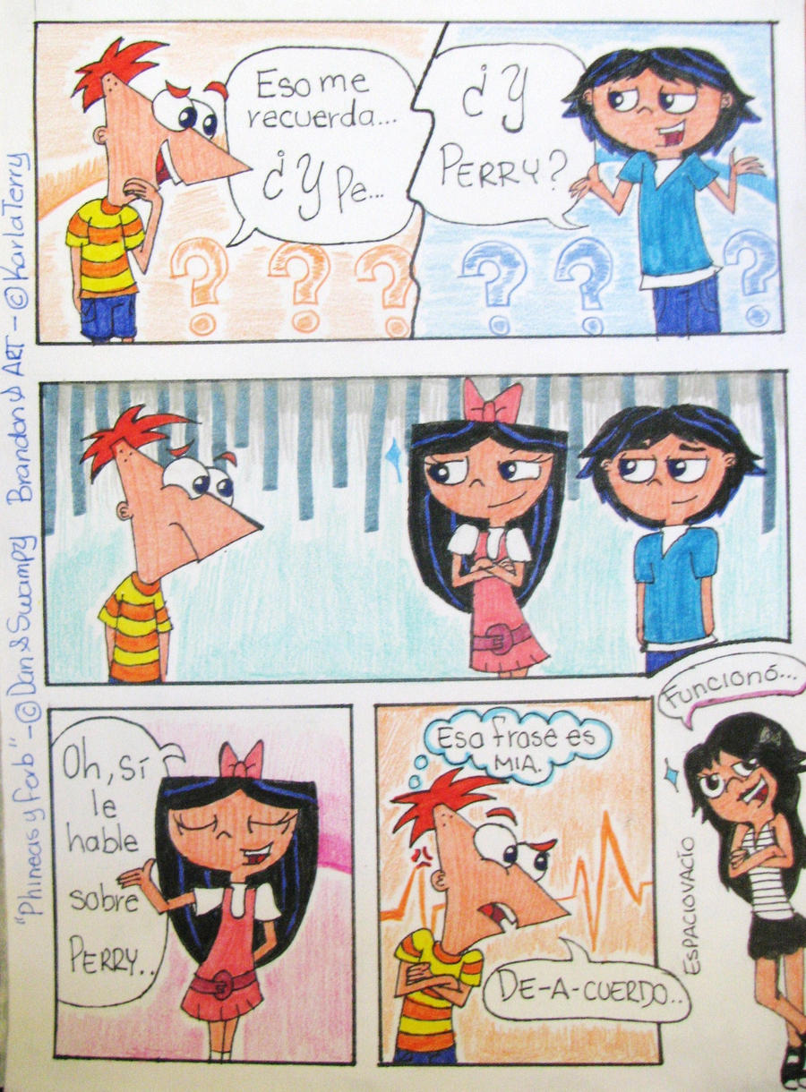 Pag. 8 'El Plan' Comic PnF by KarlaTerry on DeviantArt