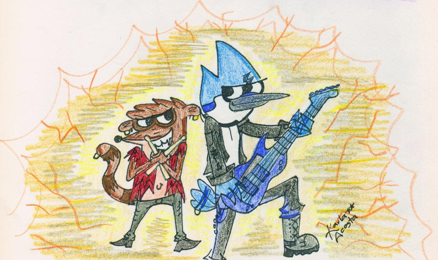 Mordecai and the Rigby's by KarlaTerry on DeviantArt