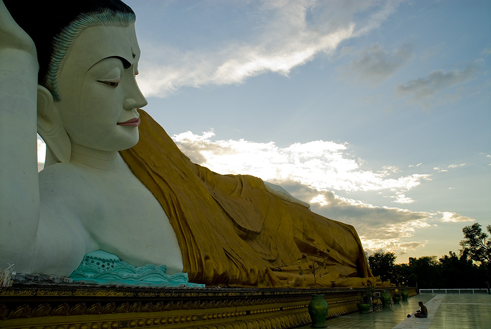 Big Budha in Bago Myanmar