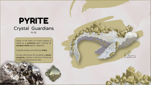 Pyrite - Crystal Guardians N.01 - [OPEN ADOPTION]