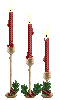 Christmas candles - F2U