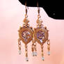 steampunk chandelier earrings