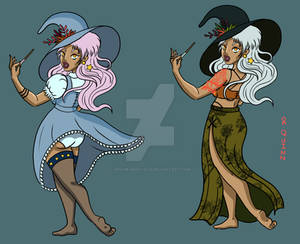 Witches concept sheet 1