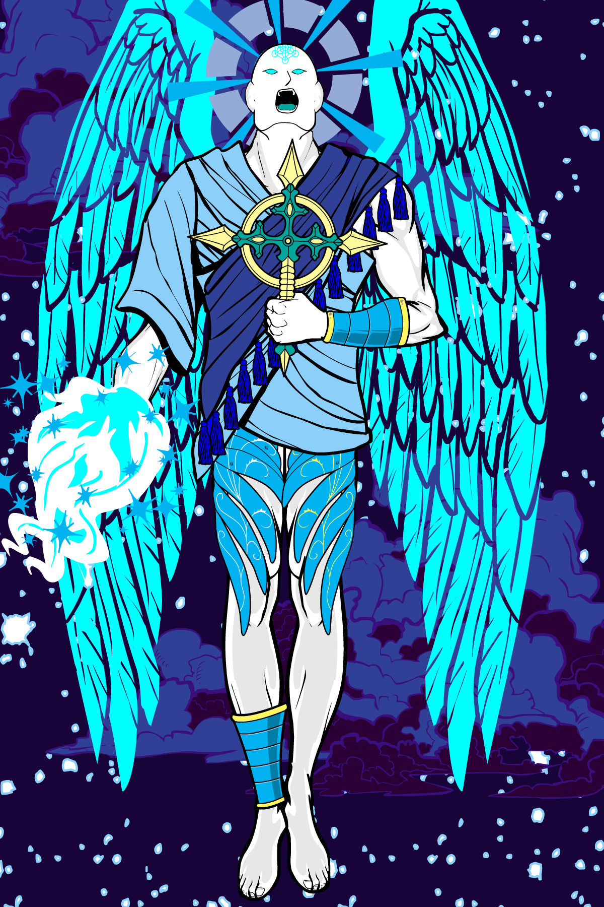 Heromachine Drawing The Angel Ascending (Heromachine) by SpiritOfAvdanan on DeviantArt