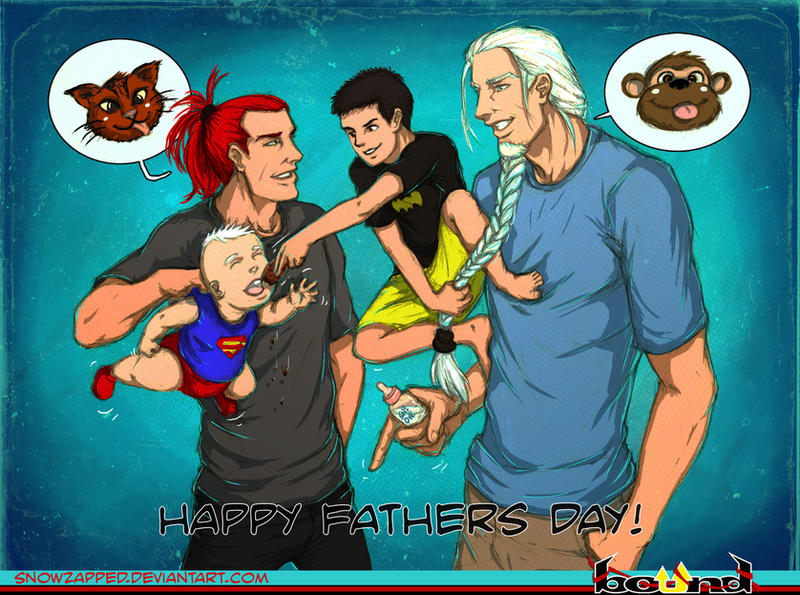 Happy Fathers Day by snowzapped