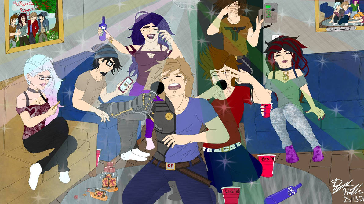 Party Template Deviantart The Party by DanielKlauw on DeviantArt