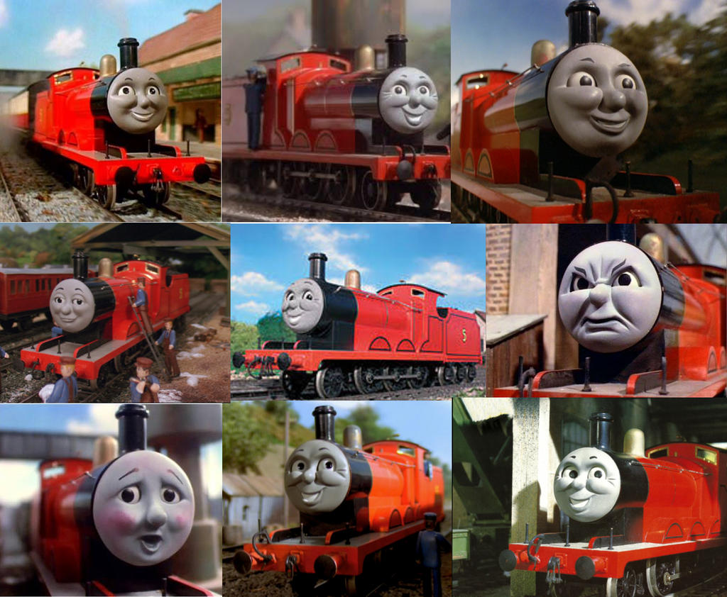 James the Red Engine by TheLostEngine on DeviantArt
