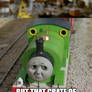 Cranky Drops A Crate Of Treacle On Percy