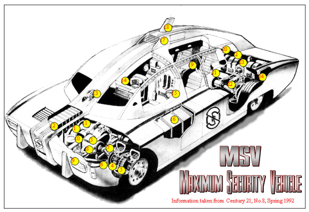 Maximum Security Vehicle (MSV) cutaway by AK-97andCompany on DeviantArt