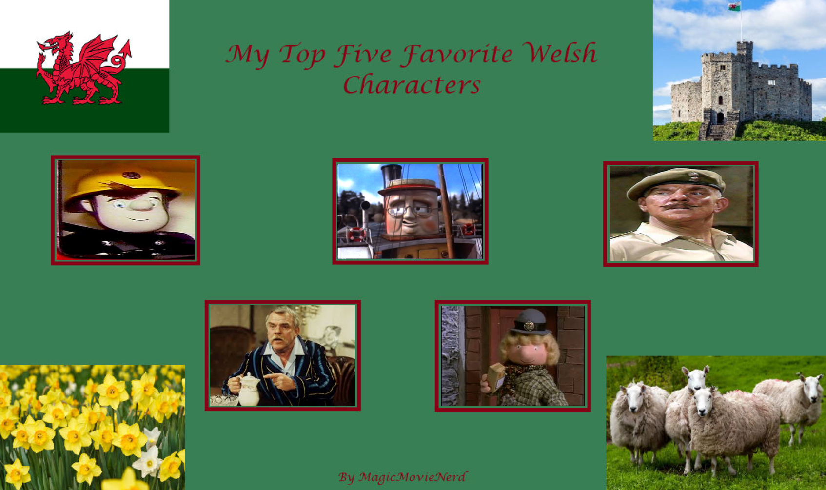 Welsh Animators My Top Five Welsh Characters by AK-97andCompany on DeviantArt