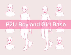 P2U Boy and Girl Base (OPEN)