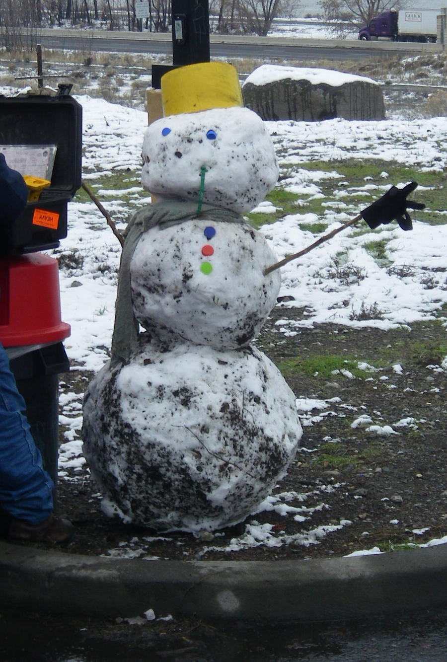 Truck Stop Snowman