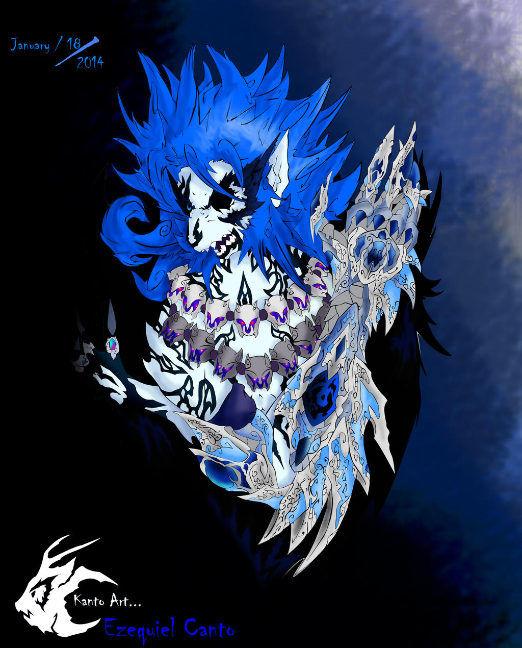 Azure Nightmare Azure Nightmare - Black by kierru-kun on DeviantArt