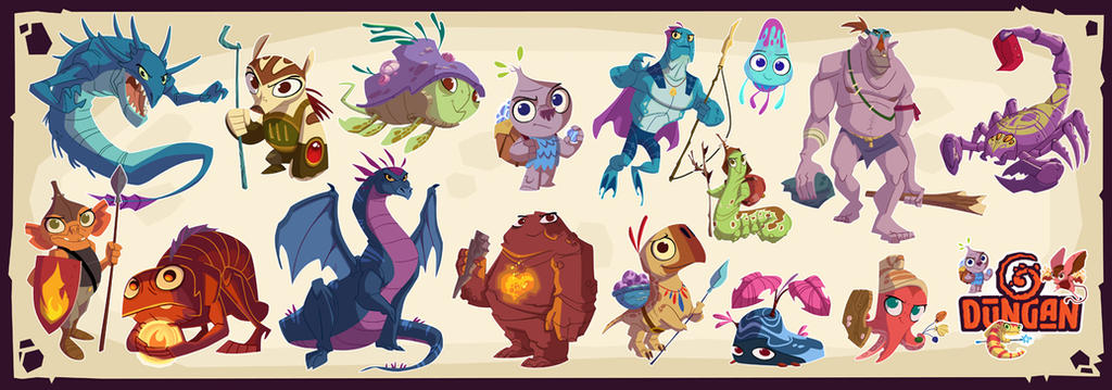 Dungan Character Designs 1 by PatrickSchoenmaker on DeviantArt