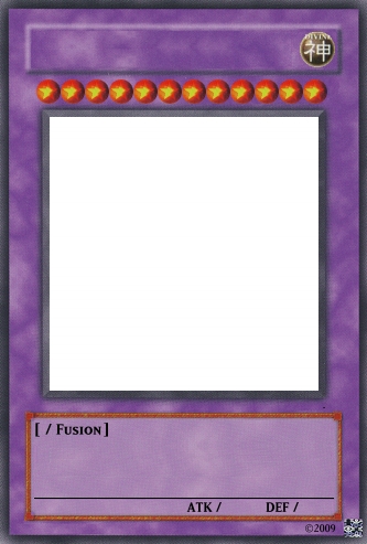 Yu Gi Oh Fusion Card Template by Trgpunisher on DeviantArt Yu Gi Oh Fusion Card Template by Trgpunisher on DeviantArt