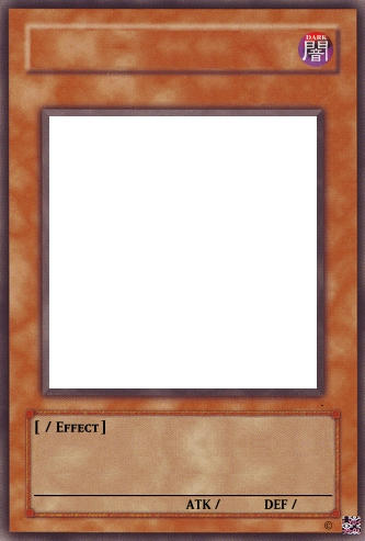 yugioh monster card template Yu-Gi-Oh! Card Maker