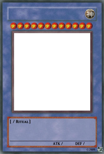 Yu Gi Oh Ritual Card Template by Trgpunisher on DeviantArt