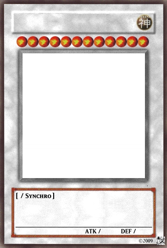 Image 7 for Yugioh Card Template