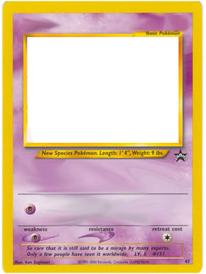 psychic pokemon card template Mega Design Kit there was no psychic type