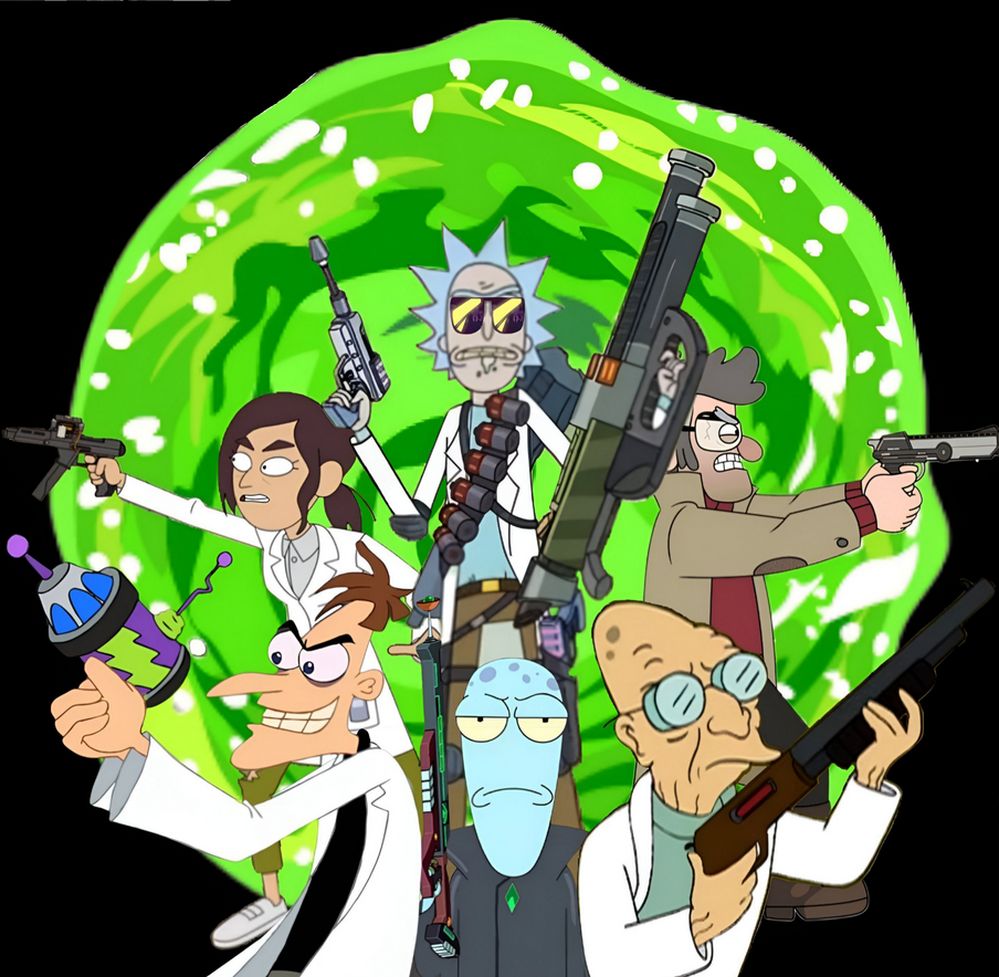 Multiverse Mad Geniuses By Hrush5 On DeviantArt multiverse-mad-geniuses-by-hrush5-on-deviantart
