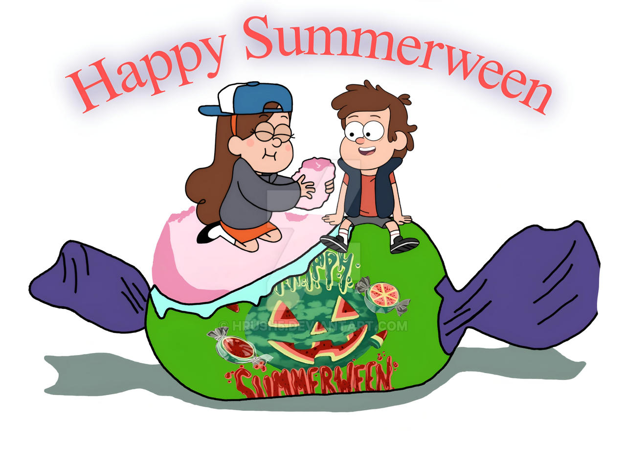 Summerween Pic Gravity Falls: Happy Summerween by Hrush5 on DeviantArt