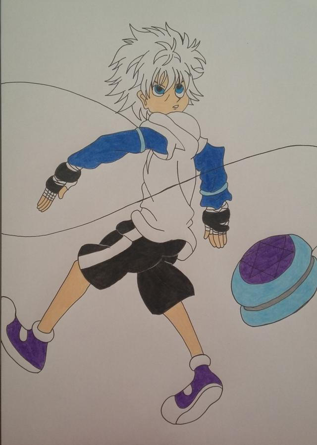 Killua by cavaloalado on DeviantArt