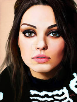 Digital Painting: Mila Kunis