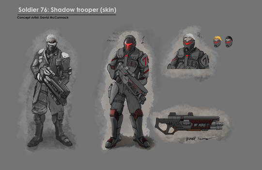 Shadow Trooper 76 (Overwatch)