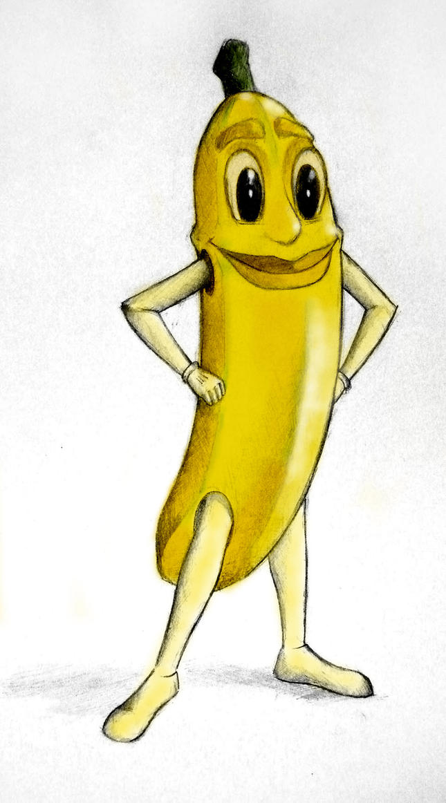 Fruit Mascot -banana