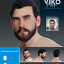 FREEBIE Viko Hairstyle for Trevor Hair Set for G8M