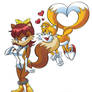 Fiona and Tails Colors
