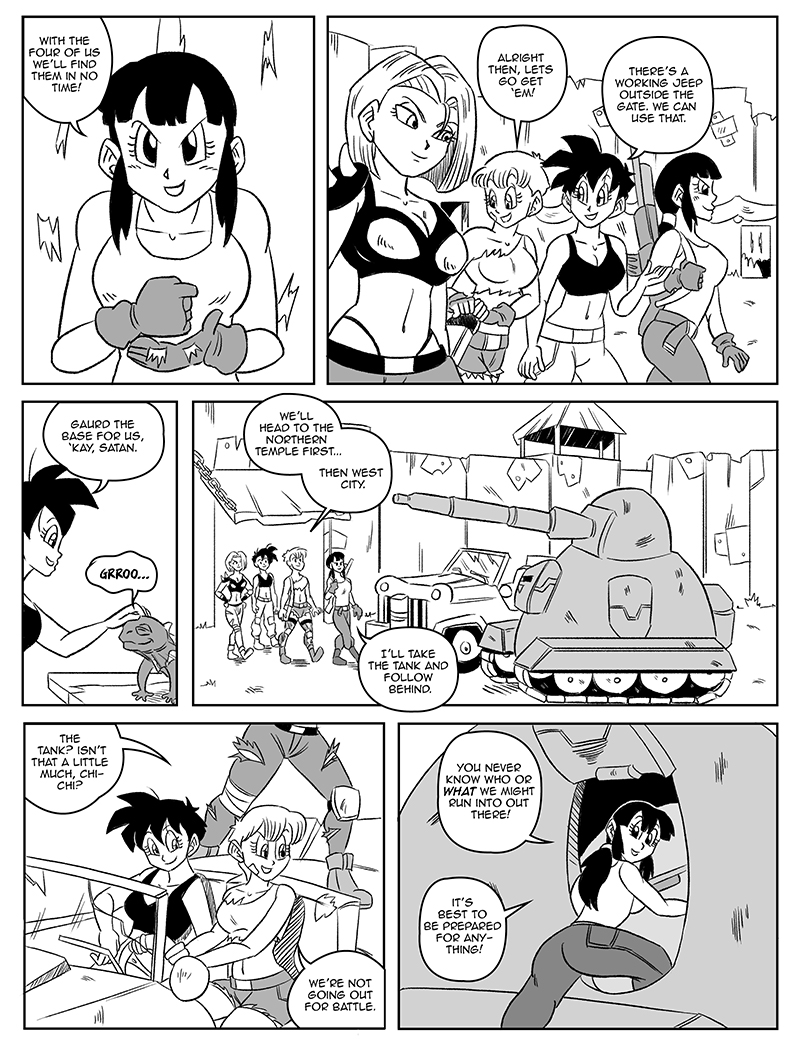 Dragon Ball Wasteland Pg07 By Chauvels On Deviantart