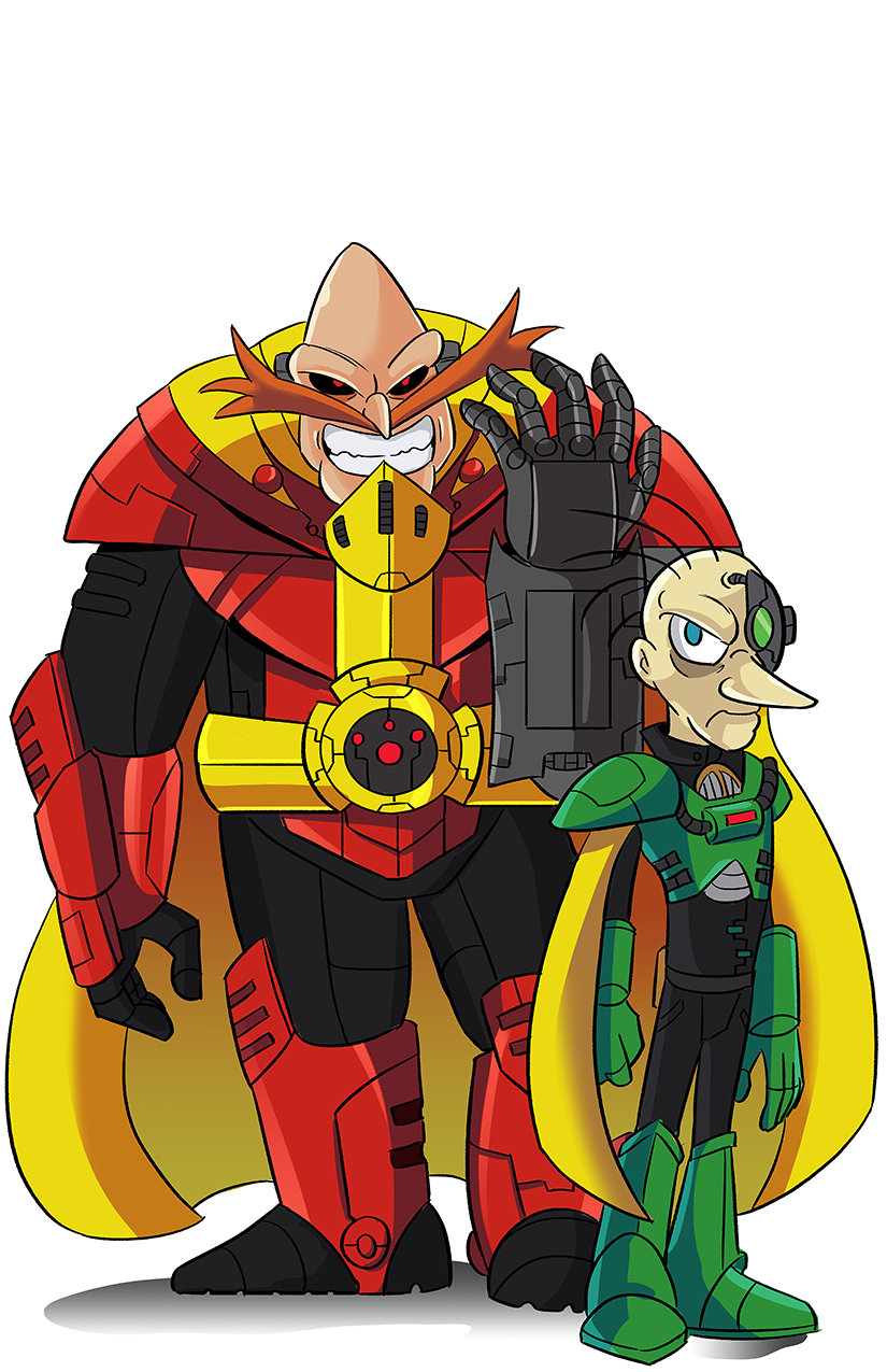 Snively COMM: Robotnik and Snively by Chauvels on DeviantArt