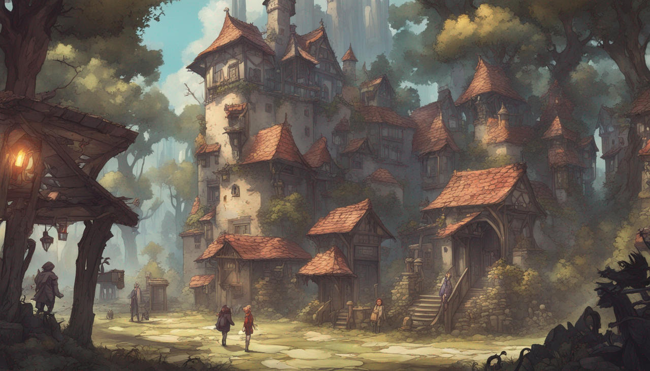 Normal World Landscape The Normal World Caught Between The Fantasy World by saraanny on DeviantArt
