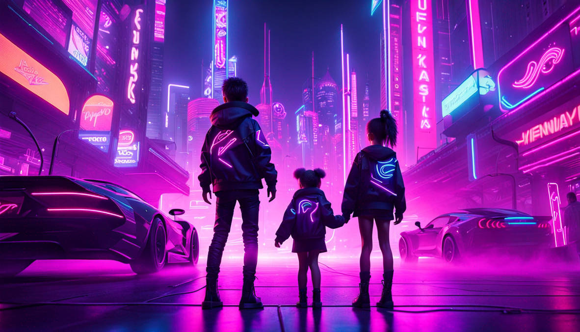 The Kids Playinig In The Fantasy Normal World