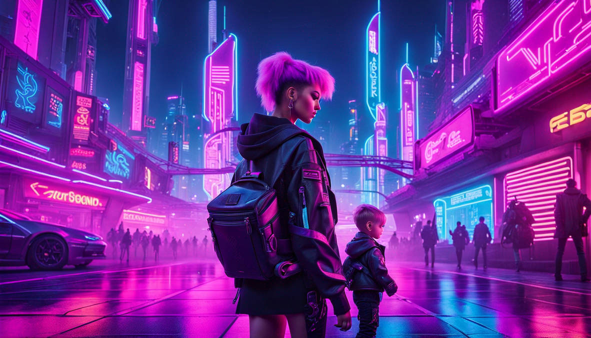 The Kids And Their Parents Living In The Fantasy