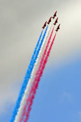 Red arrows