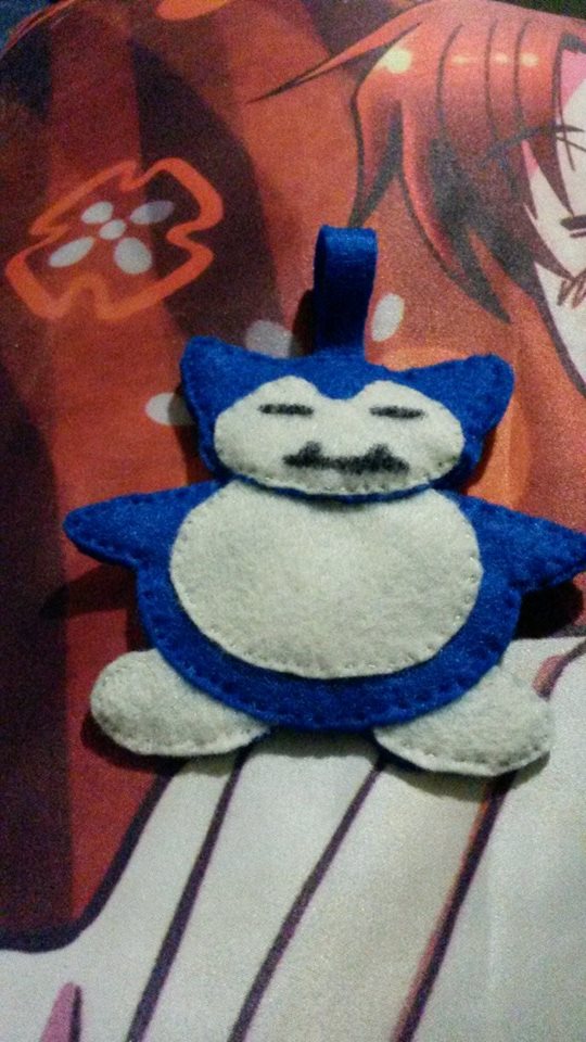 Snorlax Pokemon accessory (commissions open)