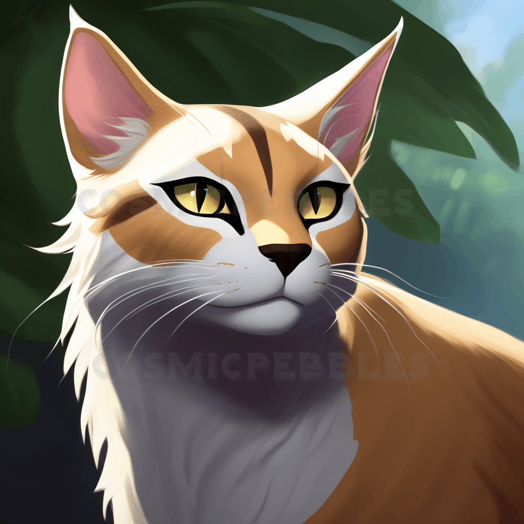 Warrior Cat Custom Portrait by CosmicPebbles on DeviantArt