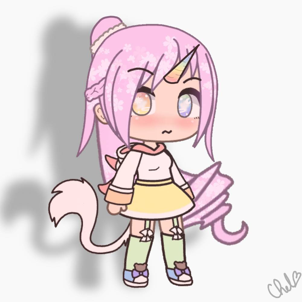 My Unicorn Gacha Life Soft Edit By Chelwolf On Deviantart