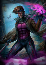 Dark Gambit by twinbrush on DeviantArt  Gambit marvel, Marvel, Marvel  comic character
