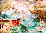 fishing for goldfish by eutopi