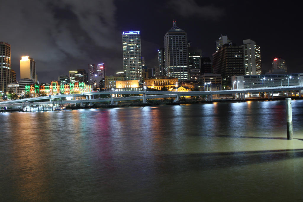Brisbane by night 3876