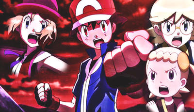 The fight for Kalos by NikoSatoshiketchum on DeviantArt